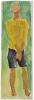 Самохвалов А.Н. Мальчик в желтой рубахе. Из серии «Ладога». 1925-1926